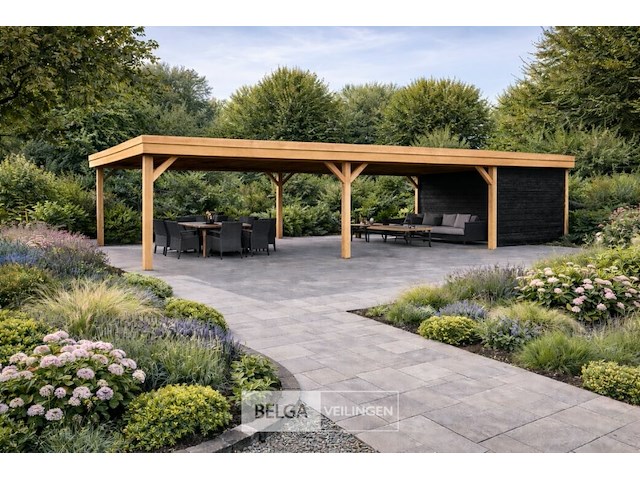 Buitenverblijf afm 900x400cm - afbeelding 1 van  2