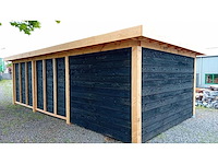 Buitenverblijf met berging 400x900x256 cm - afbeelding 3 van  14