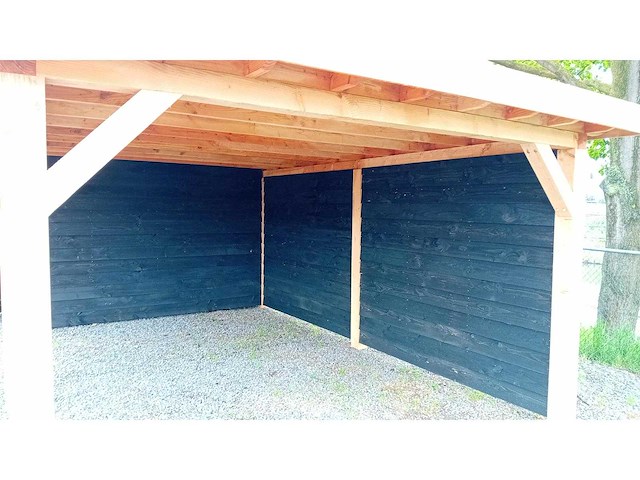 Buitenverblijf met berging 400x900x256 cm - afbeelding 2 van  4