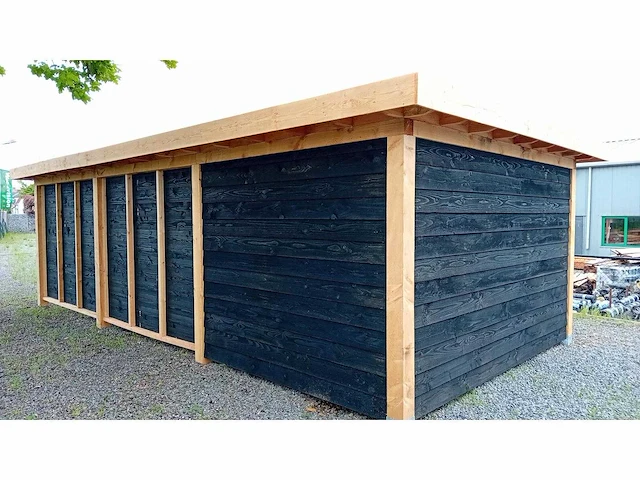 Buitenverblijf met berging 400x900x256 cm - afbeelding 3 van  14
