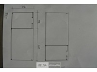 Buitenverblijf met berging douglas 300x300cm, 600x300x245x230cm - afbeelding 6 van  6