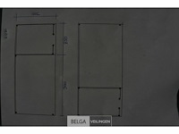 Buitenverblijf met berging douglas afm 250x300cm, 550x300x245x230cm - afbeelding 6 van  6
