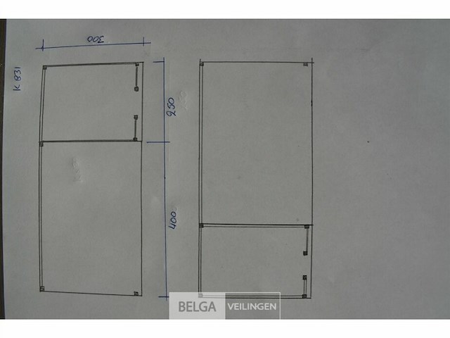 Buitenverblijf met berging douglas afm 250x300cm, 650x300x245x230cm - afbeelding 6 van  6