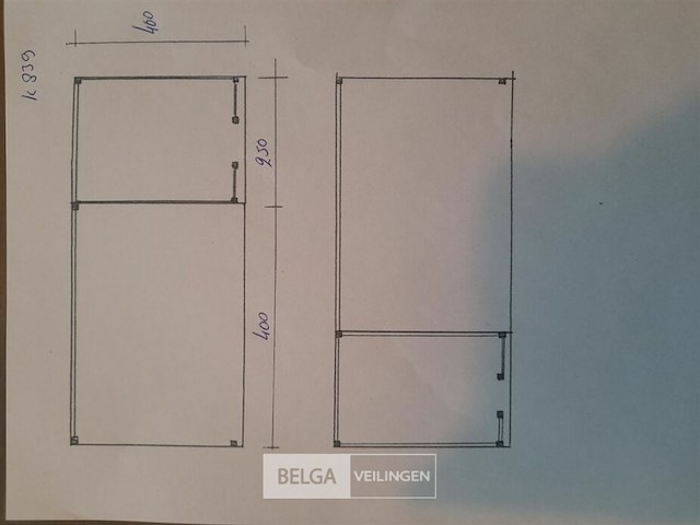 Buitenverblijf met berging douglas afm 250x400cm, 650x400x245x230cm - afbeelding 6 van  6