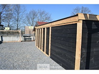 Buitenverblijf met berging douglas afm 300x300cm, 600x300x245x230cm - afbeelding 3 van  6