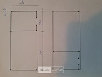 Buitenverblijf met berging douglas afm 300x400cm, 600x400x245x230cm - afbeelding 6 van  6