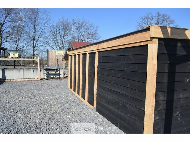 Buitenverblijf met berging douglas afm 300x400cm, 700x400x245x230cm - afbeelding 3 van  6