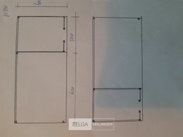 Buitenverblijf met berging douglas afm 300x400cm, 700x400x245x230cm - afbeelding 6 van  6