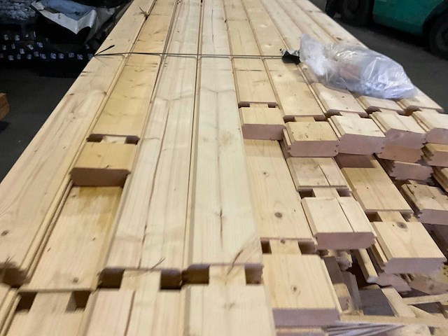 Buitenverblijf vurenhout "barbados mini" - 330x240x233 cm - afbeelding 7 van  22