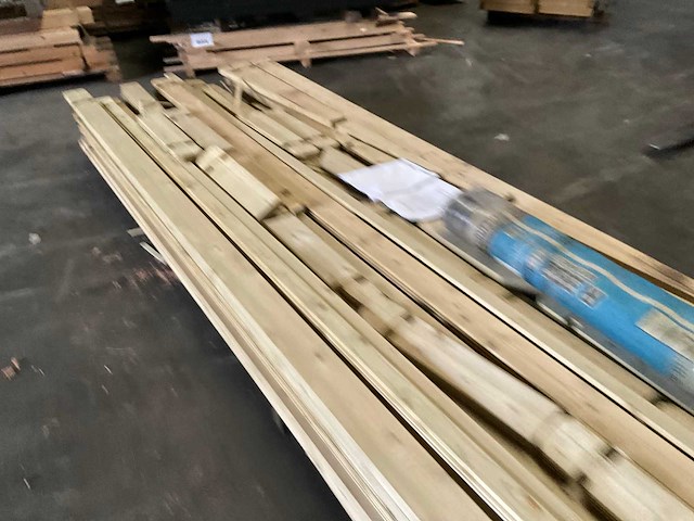 Buitenverblijf vurenhout "ragnar" - 465x349x250 cm - afbeelding 6 van  20