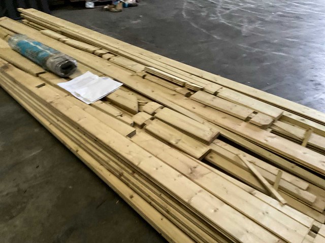 Buitenverblijf vurenhout "ragnar" - 465x349x250 cm - afbeelding 14 van  18