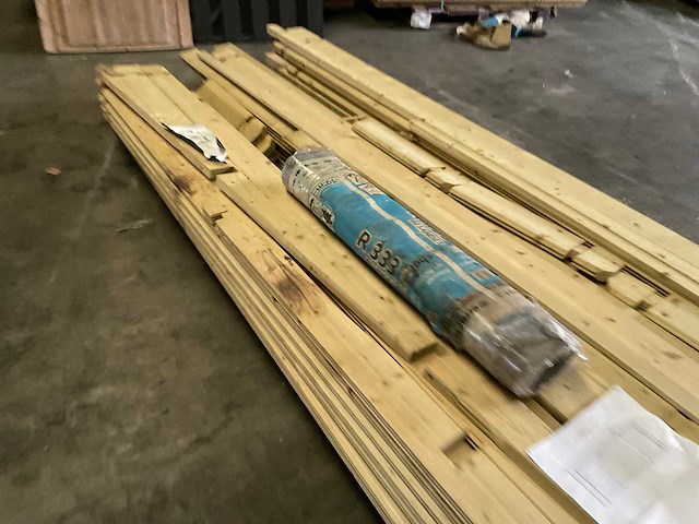 Buitenverblijf vurenhout "ragnar" - 465x349x250 cm - afbeelding 8 van  9