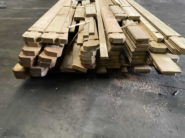 Buitenverblijf vurenhout "ragnar" - 465x349x250 cm - afbeelding 1 van  2
