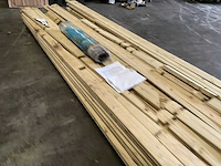 Buitenverblijf vurenhout "ragnar" - 465x349x250 cm - afbeelding 2 van  2
