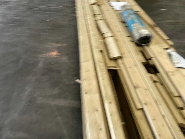 Buitenverblijf vurenhout "ragnar" - 465x349x250 cm - afbeelding 2 van  6