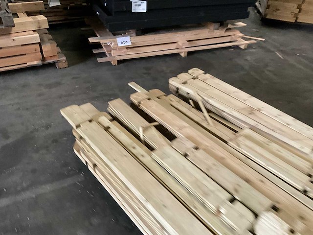 Buitenverblijf vurenhout "ragnar" - 465x349x250 cm - afbeelding 3 van  6