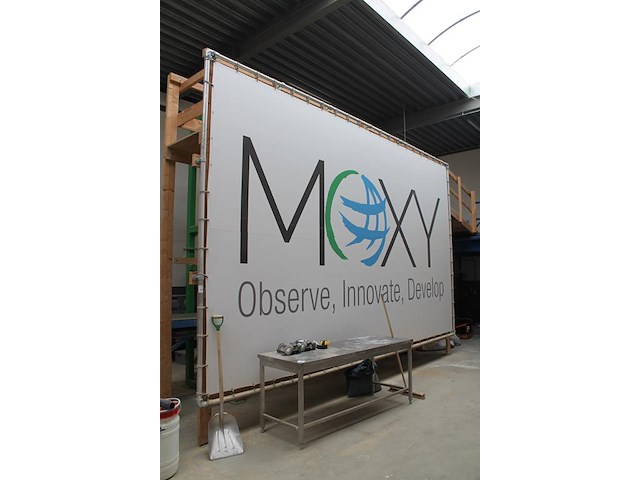 Buizenframe met afmeting ca. 3,5 x 6 meter. let op: dient door uzelf gedemonteerd te worden. - afbeelding 2 van  3