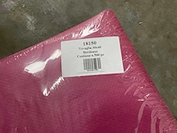 Bulkysoft bordeaux placemats (500x) - afbeelding 2 van  2