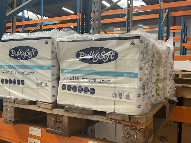 Bulkysoft tas á 12x250 stuks handdoekjes (6x) - afbeelding 1 van  2