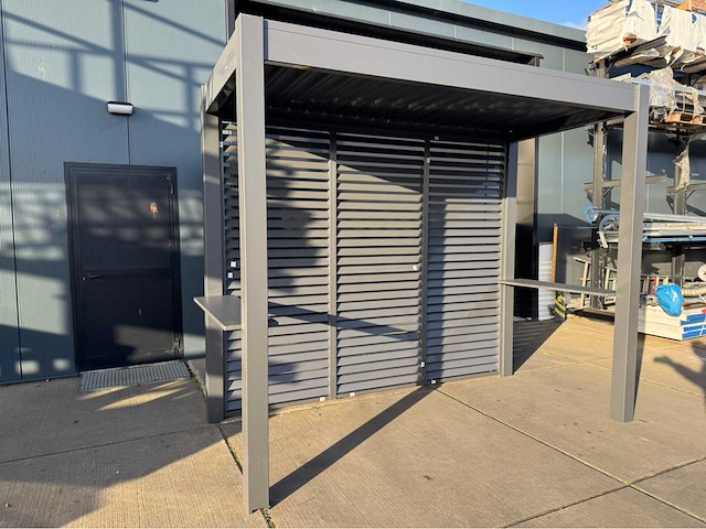 Bull nose bbq pergola - afbeelding 13 van  18