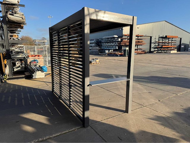 Bull nose bbq pergola - afbeelding 17 van  18