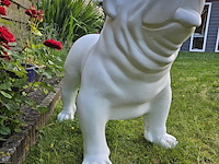Bulldog, polyester, decoratief - afbeelding 2 van  3