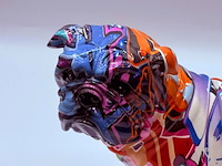Bulldog sculptuur - graffiti dog - afbeelding 2 van  6