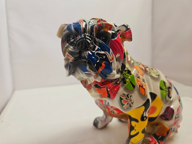 Bulldog sculptuur - afbeelding 5 van  6