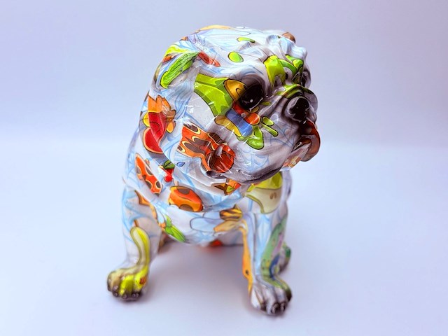 Bulldog sculptuur - afbeelding 2 van  7