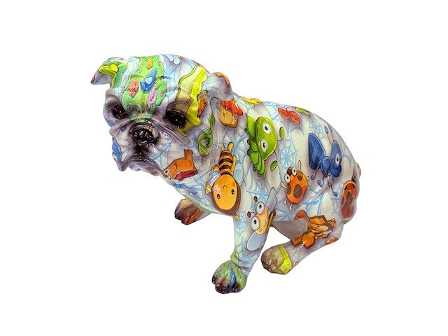Bulldog sculptuur - afbeelding 1 van  3