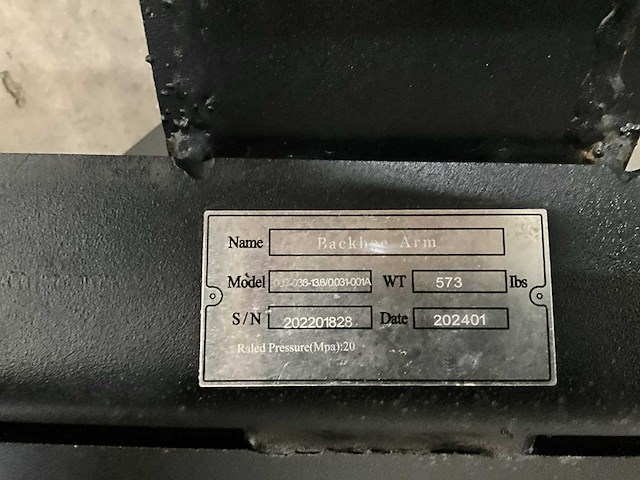 Bullforce - 2025 - hydraulische - shovel - afbeelding 5 van  7