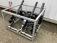 Bullforce - 2025 - set grondboren voor bobcat/ schranklader - afbeelding 3 van  7