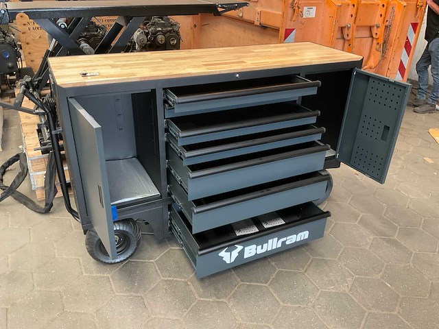 Bullram gereedschapswagen - afbeelding 5 van  7