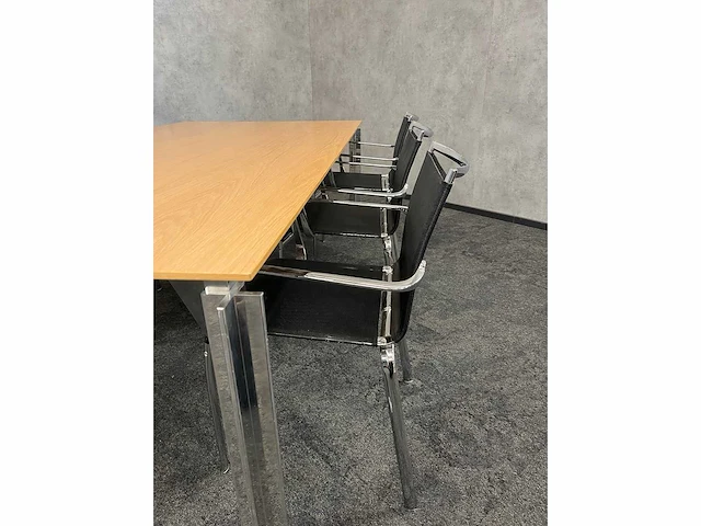 Bulo/ bontempi sedia 6p vergaderset 240x120 - afbeelding 20 van  24