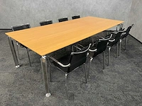 Bulo/ bontempi sedia 8p vergaderset 270x120 - afbeelding 19 van  24
