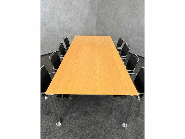 Bulo/ bontempi sedia 8p vergaderset 270x120 - afbeelding 24 van  24
