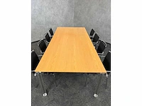 Bulo/ bontempi sedia 8p vergaderset 270x120 - afbeelding 11 van  20