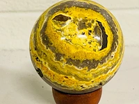 Bumblebee jaspis bol - afbeelding 3 van  5
