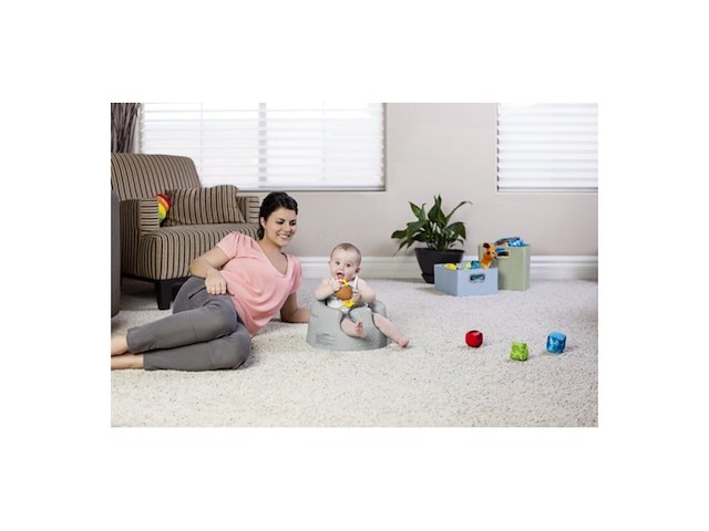 Bumbo floor seat licht grijs kinderstoel vanaf 3 maanden - afbeelding 2 van  3