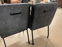 Bumo verrijdbare eetkamerstoel (6x) - afbeelding 6 van  14