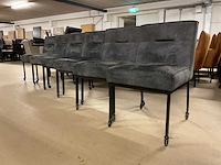 Bumo verrijdbare eetkamerstoel (6x) - afbeelding 8 van  14