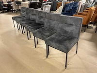 Bumo verrijdbare eetkamerstoel (6x) - afbeelding 10 van  14