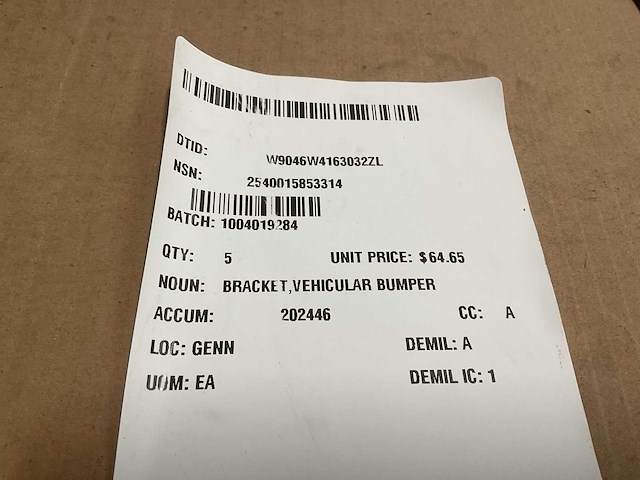 Bumper bracket (5x) - afbeelding 5 van  6
