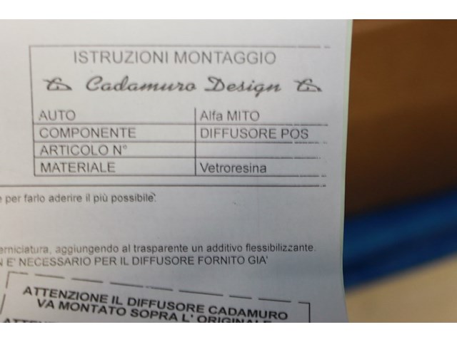 Bumper wit alf mito 1x - afbeelding 5 van  9