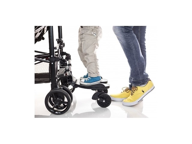 Bumprider universeel meerijdplankje zwart - afbeelding 3 van  6