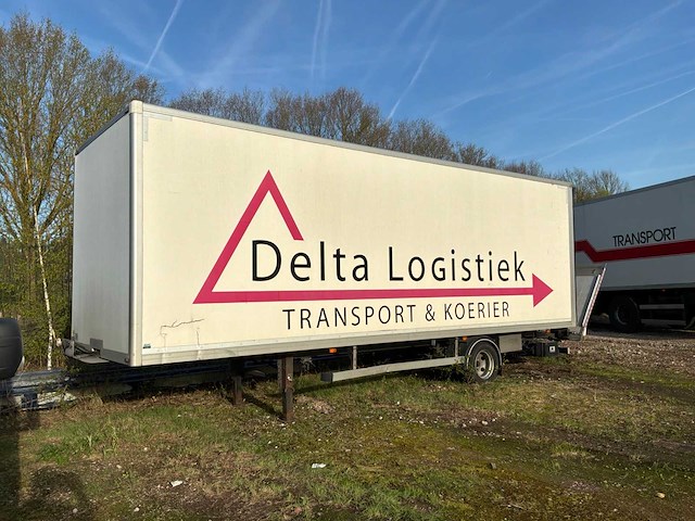 Bunk tebs g2 es2060 be semi-trailer met laadklep - afbeelding 1 van  23