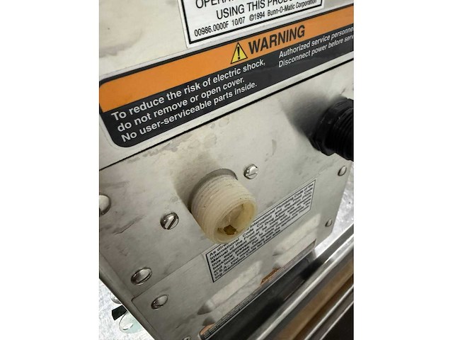 Bunn h3ea heet water dispenser - afbeelding 3 van  4