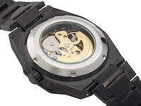 Buona carrer de pelai ii zwart automatisch herenhorloge - afbeelding 2 van  3