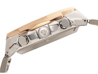 Buona crans montana ii zilver/rose automatisch herenhorloge - afbeelding 2 van  4