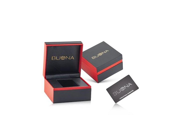 Buona crans montana ii zilver/rose automatisch herenhorloge - afbeelding 4 van  4